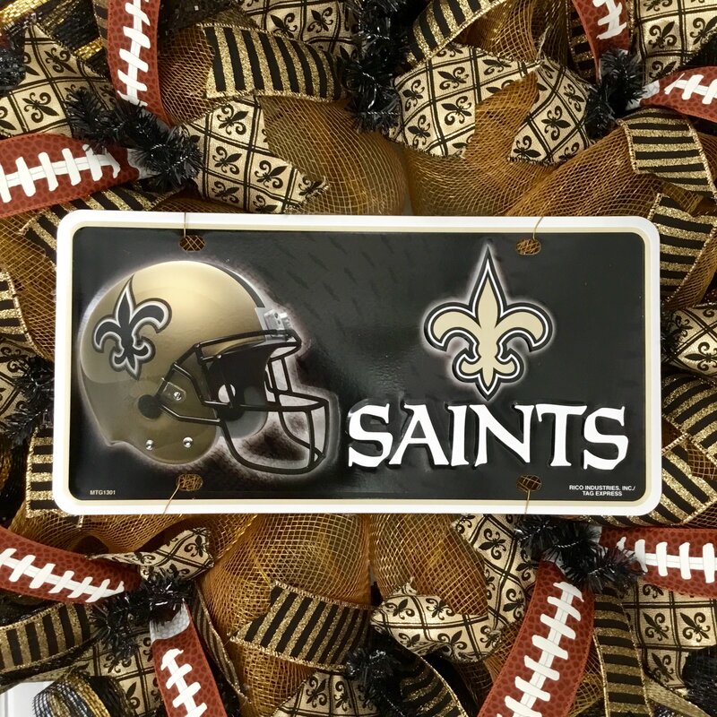 New Orleans Saints online wreath